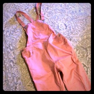 Blush overalls